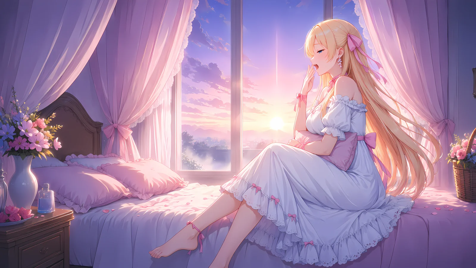 セフィリア（眠り姫の LoRA・いつもの投稿と同じ仕上げ）