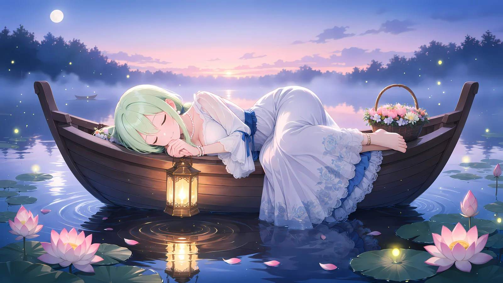 ティルナ(眠り姫の LoRA・いつもの投稿と同じ仕上げ)